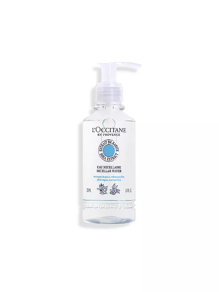 L'OCCITANE | Eau Micellaire Karité & Fleur d'Oranger 200ml | Aucune couleur