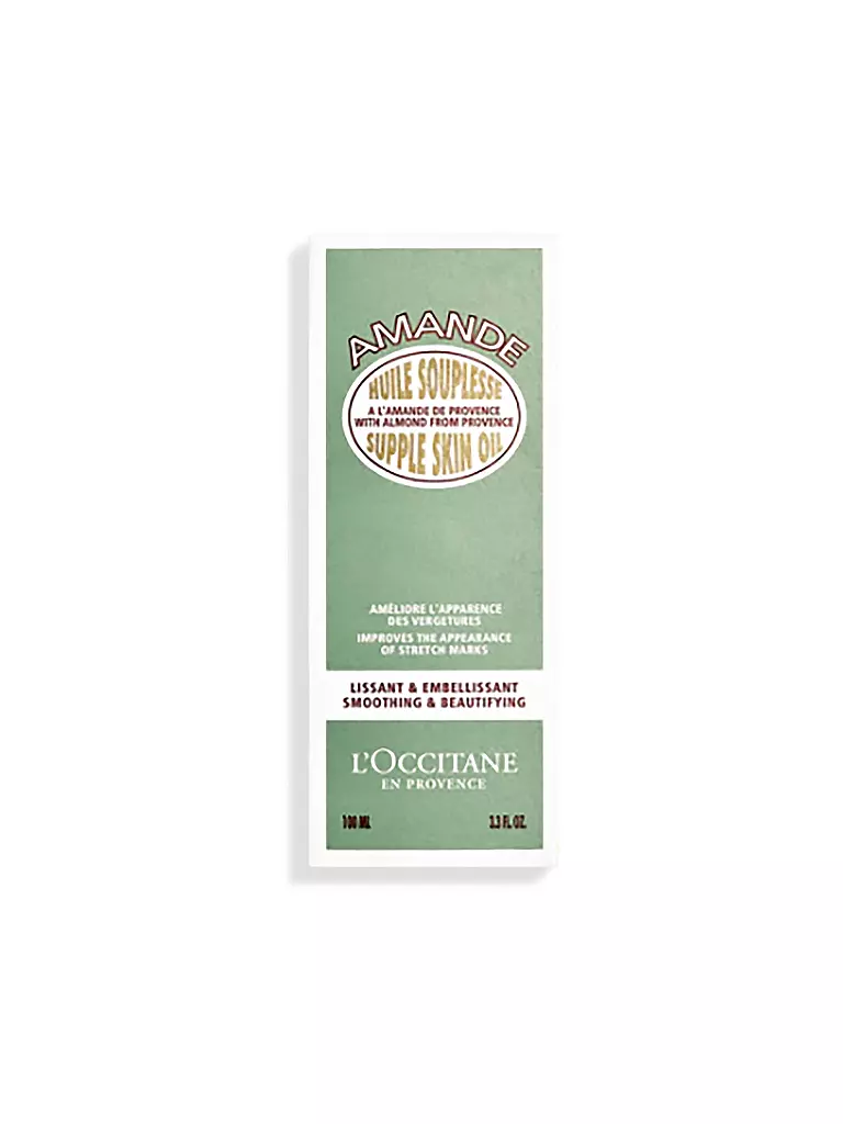 L'OCCITANE | Huile Corps Amande 100ml | Aucune couleur