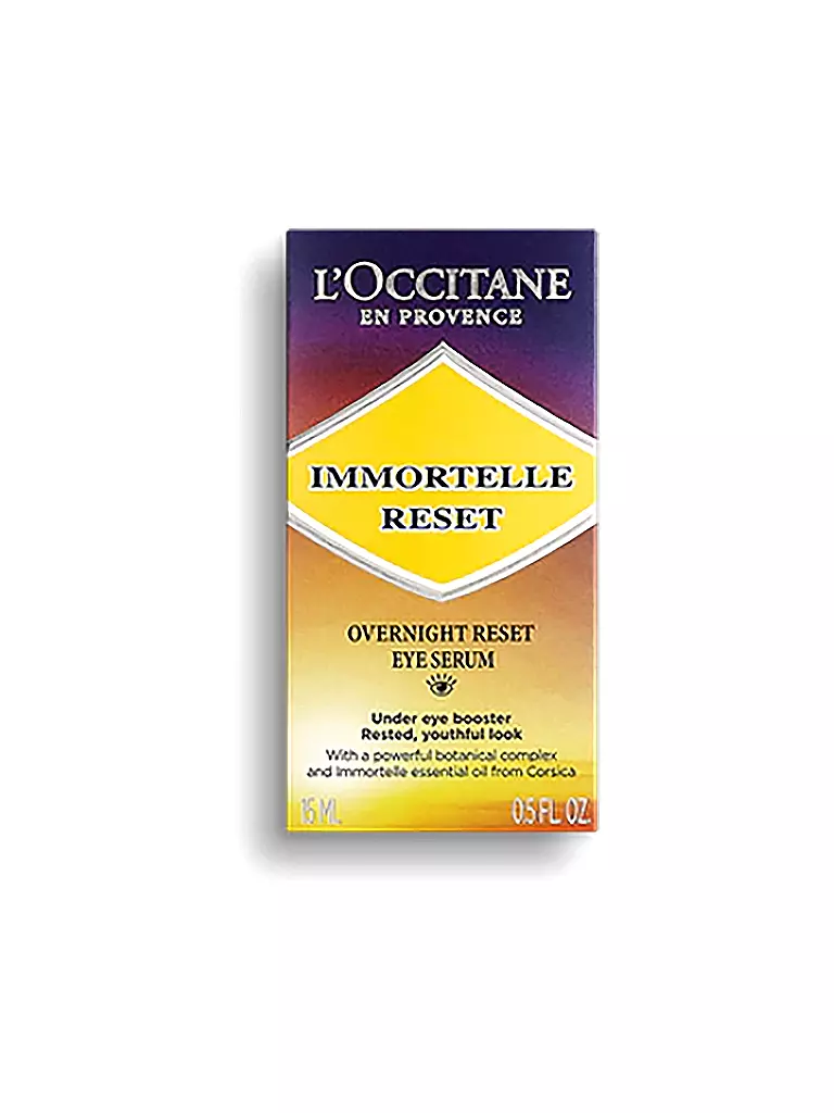 L'OCCITANE | Immortelle Overnight Reset Sérum Yeux 15ml | 
