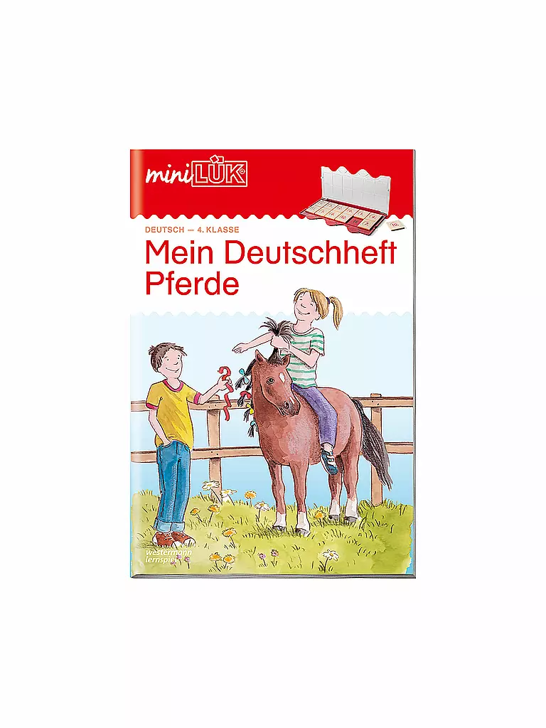 LÜK | miniLÜK - Mon cahier d'allemand Chevaux 4e année | Aucune couleur
