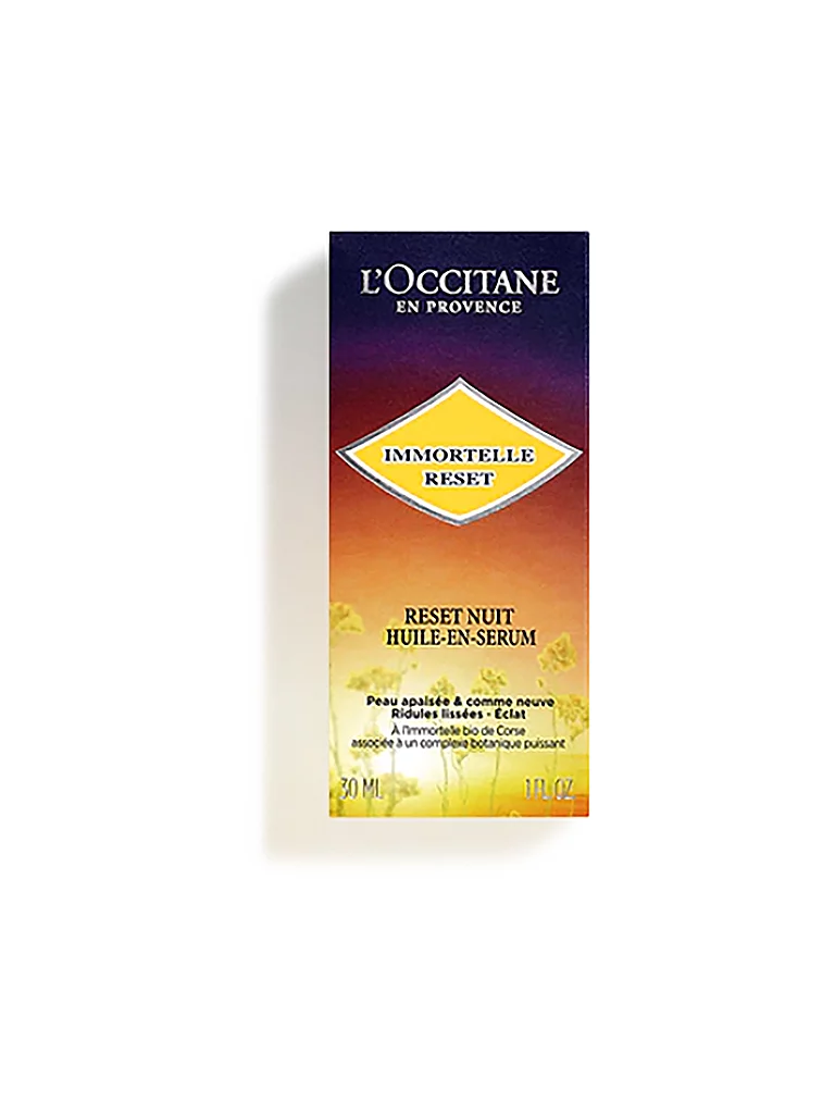 'OCCITANE Immortelle Overnight Reset Huile en Sérum 30ml - vue 3