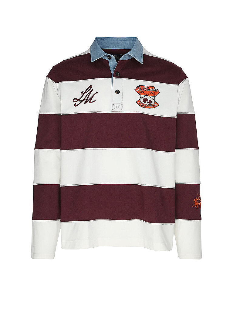 La Martina Polo rouge foncé XL