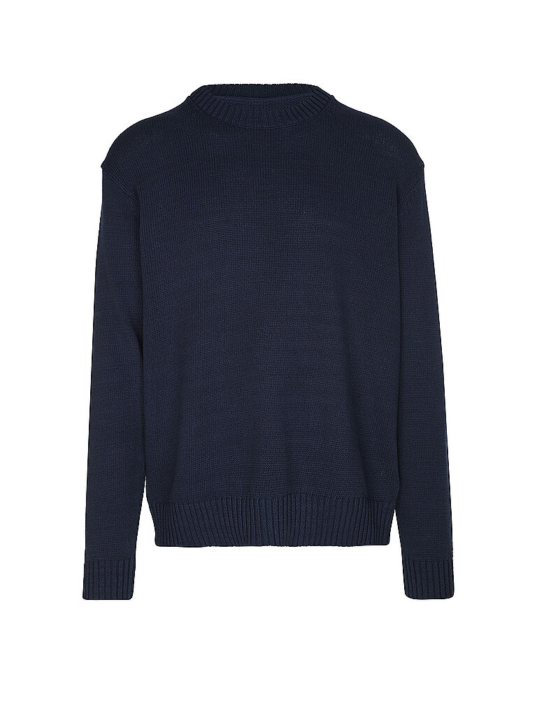 Pull-over bleu marine M