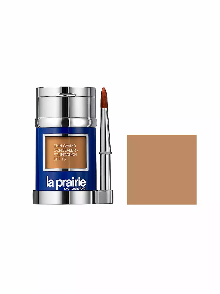 LA PRAIRIE | Skin Caviar Concealer Foundation SPF15 (89 Nude Satiné) | Marron clair