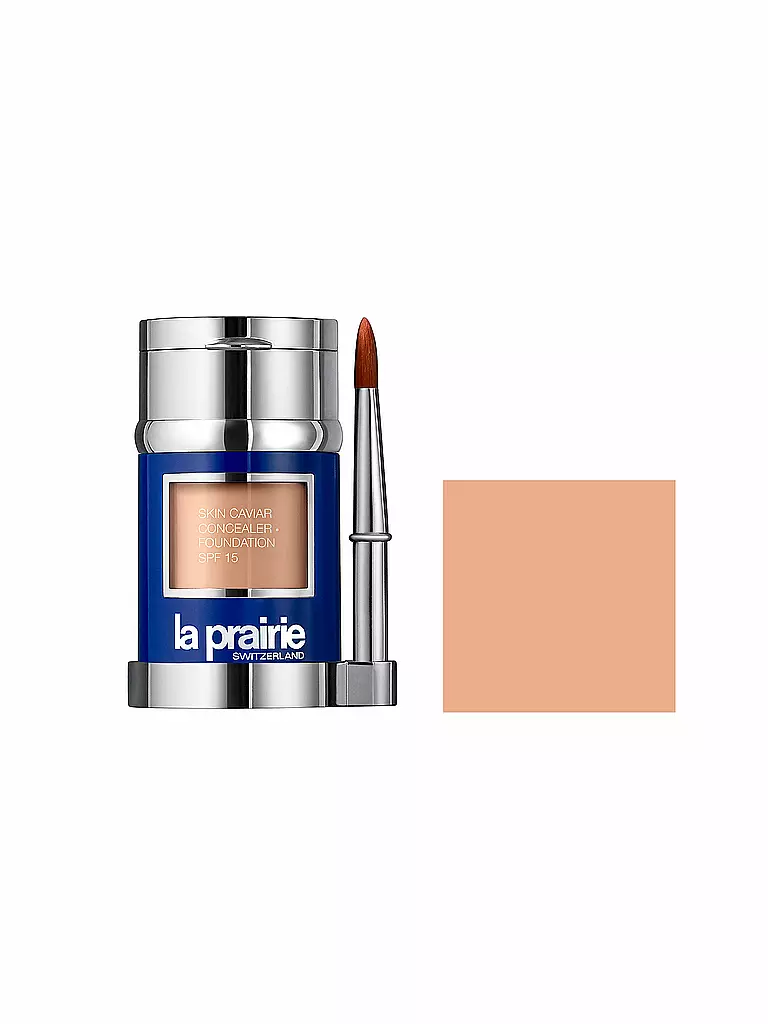 LA PRAIRIE | Skin Caviar Concealer Foundation SPF15 (N10 / 66 Crème Pêche) | camel