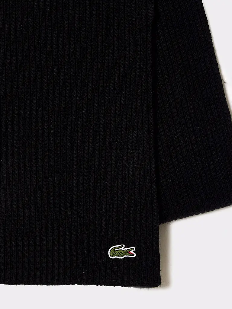 LACOSTE | Écharpe | schwarz