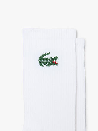 LACOSTE | Chaussettes lot de 3 blanc