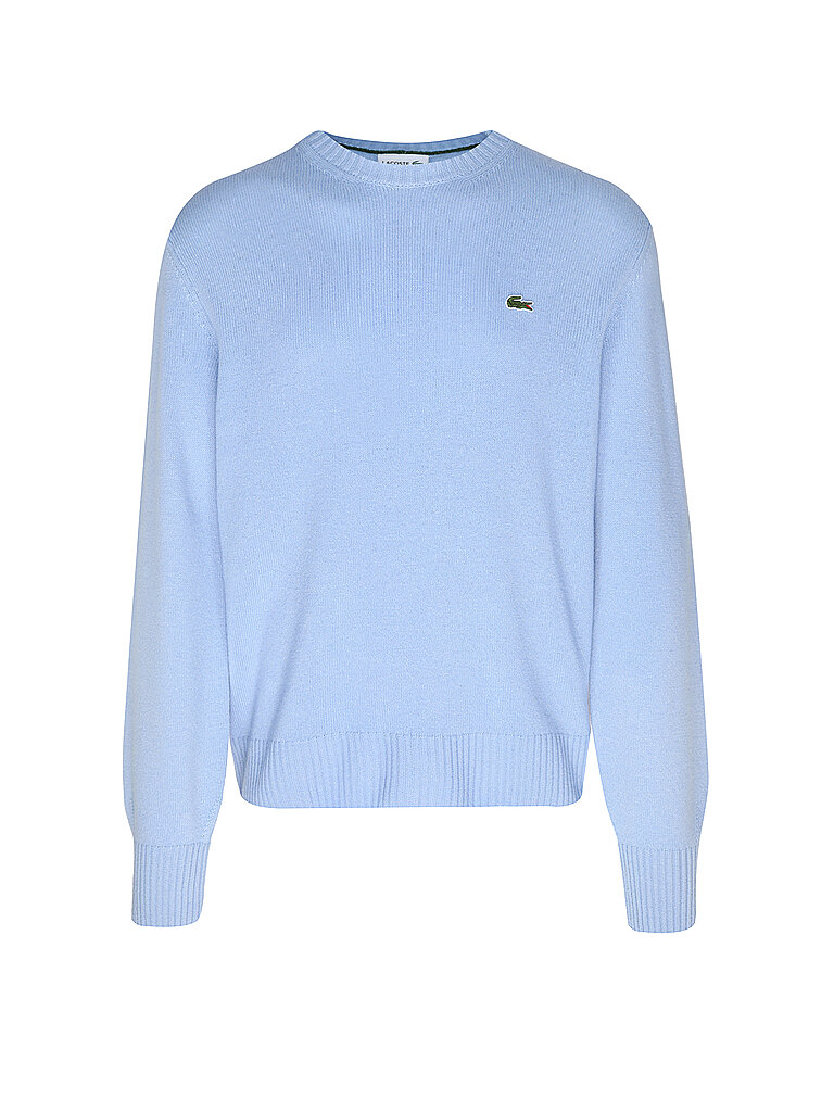 LACOSTE Pull bleu clair | S