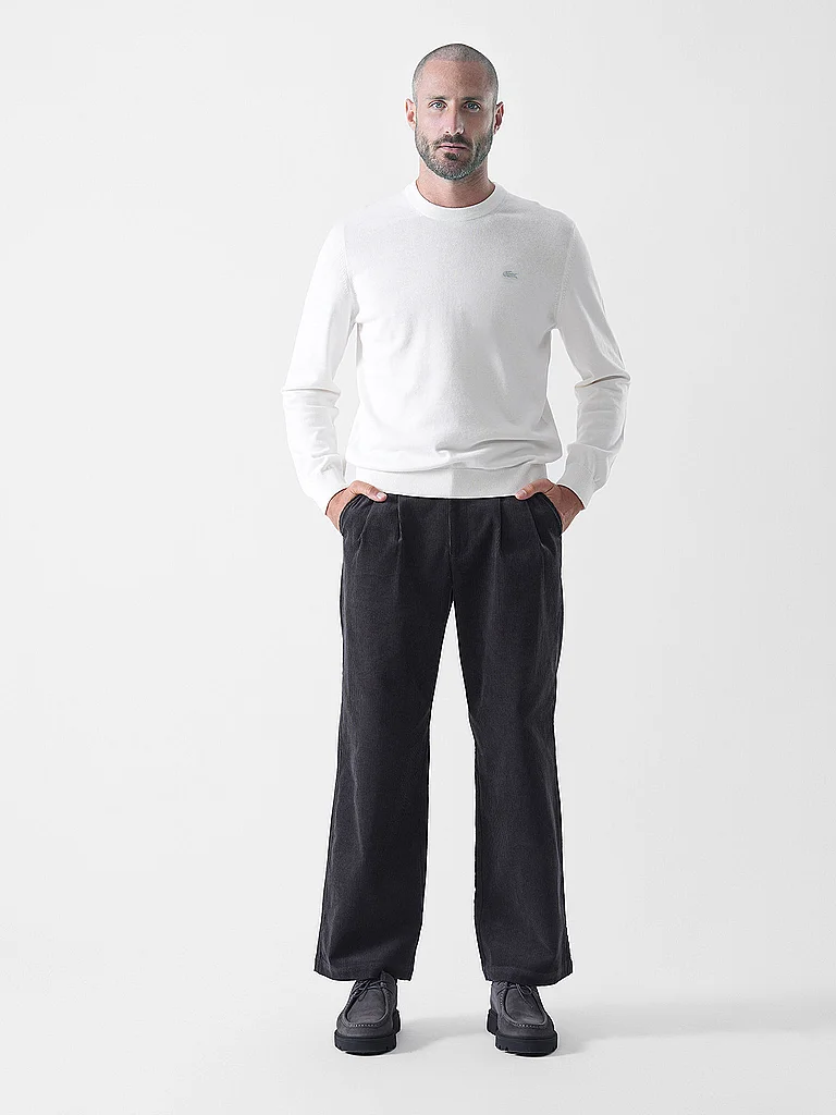 LACOSTE Pull crème