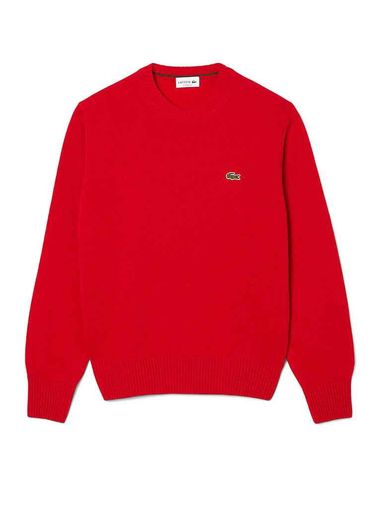 LACOSTE Pull rouge | S
