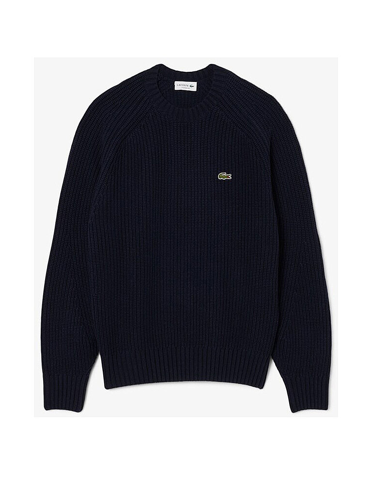 LACOSTE Pull bleu marine | M