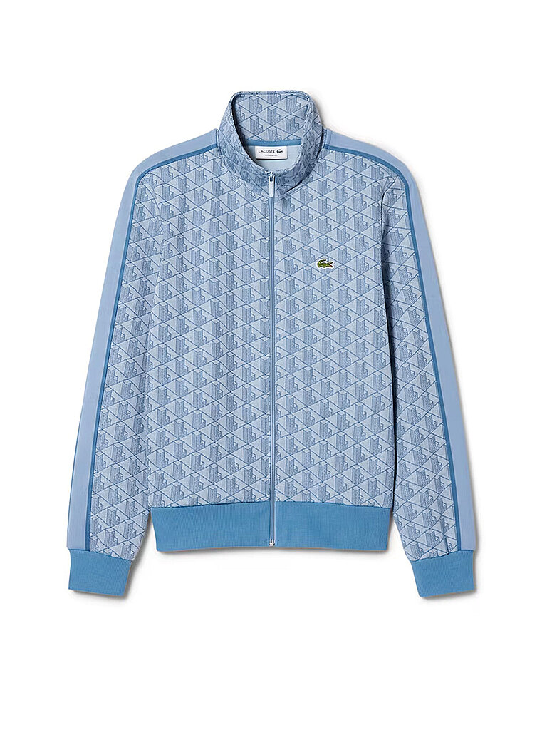 Sweat-shirt zippé bleu clair M