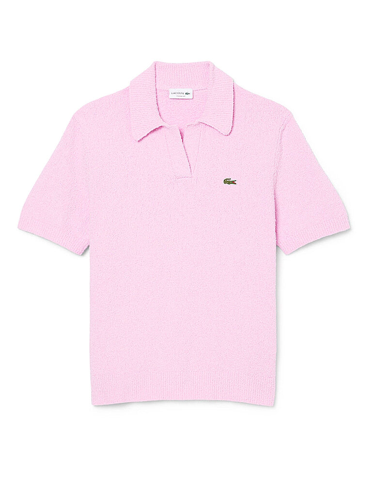 Lacoste Polo rose L
