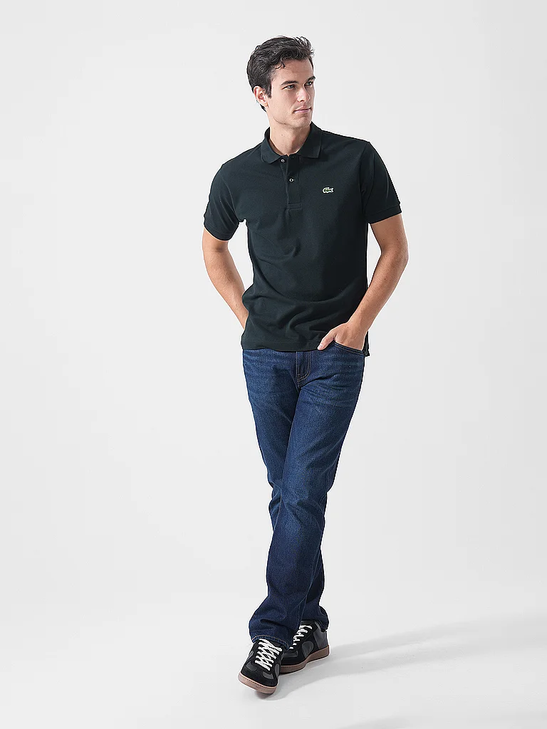 LACOSTE Polo L1212 vert foncé