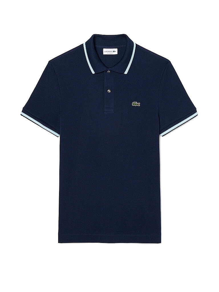 Lacoste Polo Shirt Navy Blue Size S 4