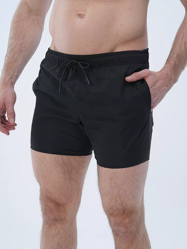 LACOSTE | Badeshorts | Noir