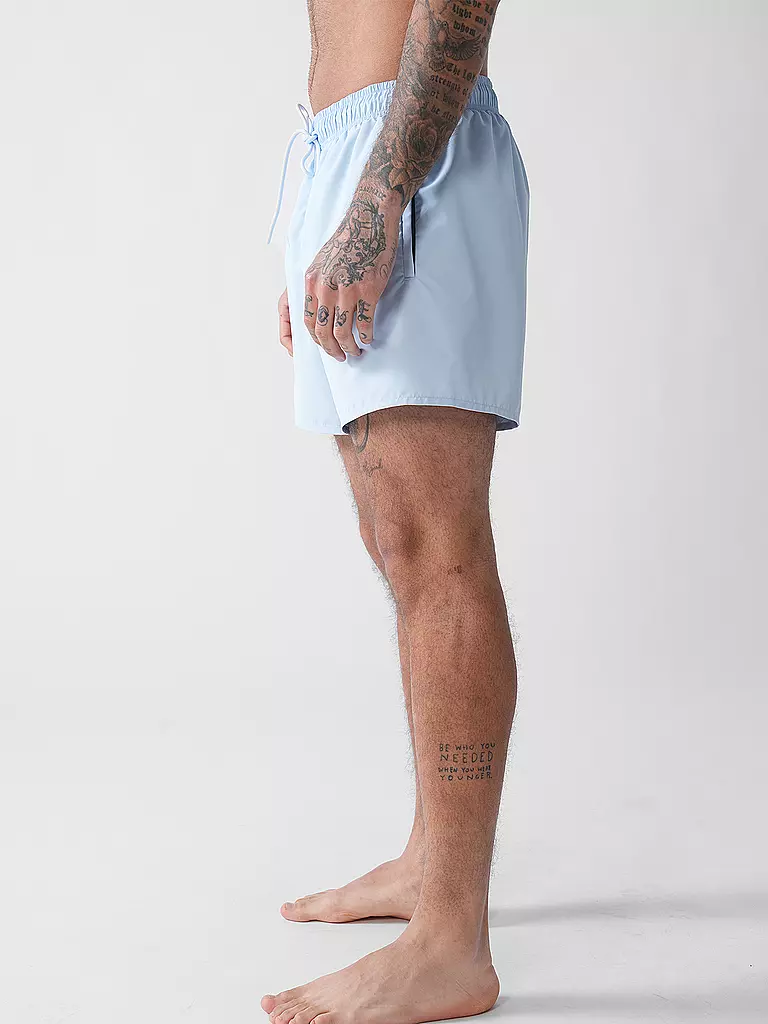 LACOSTE | Badeshorts | hellblau