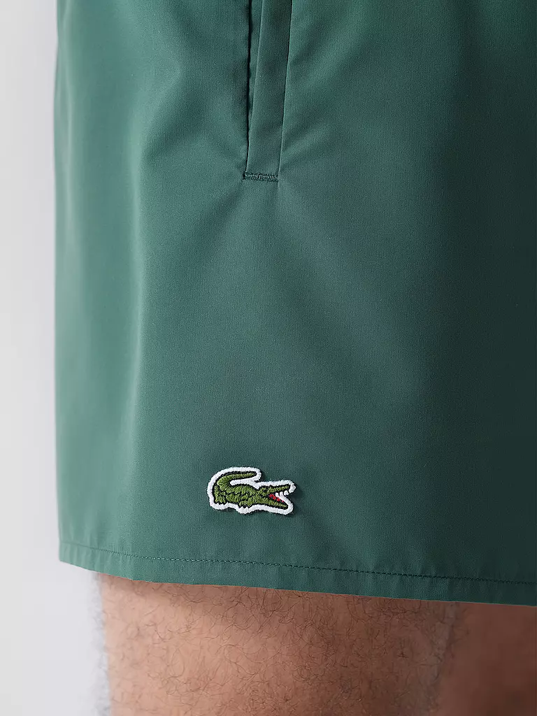 LACOSTE | Badeshorts | grün