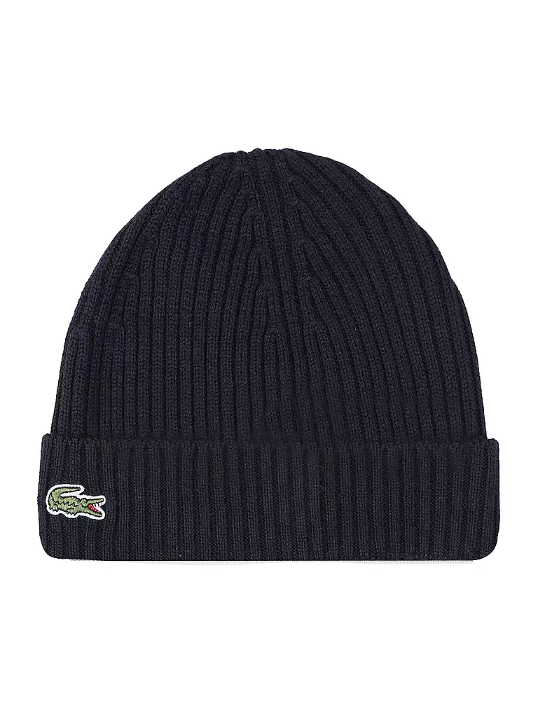 LACOSTE | Bonnet - Beanie | dunkelblau
