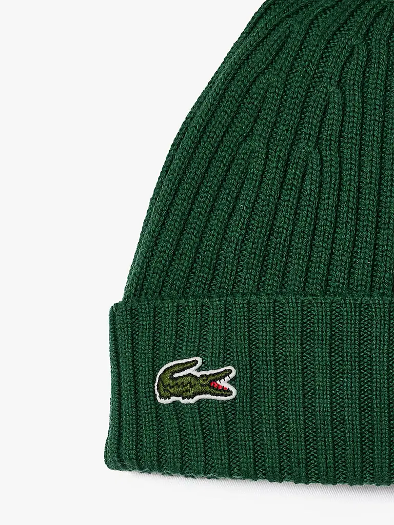 LACOSTE | Bonnet - Beanie | grün
