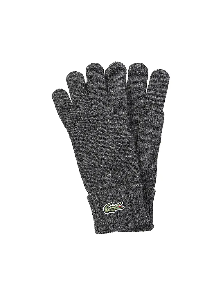 LACOSTE | Gants | grau