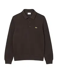 LACOSTE | Nom du produit: Poloshirt
Marque: LACOSTE
Couleur: braun
Catégories: Mode,Herren

Longueur des manches: Langarm
Matériel: Baumwolle
Forme du col: Polokragen
Motif: Unifarben
Coupe (vêtement d'extérieur): Regular
Style: Trend
Détails: Logo | Marron