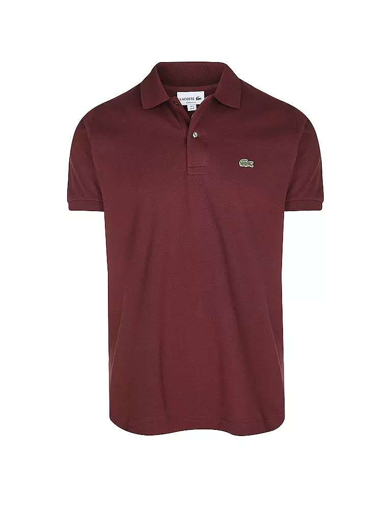 LACOSTE | Poloshirt Classic Fit L1212 | Rouge foncé