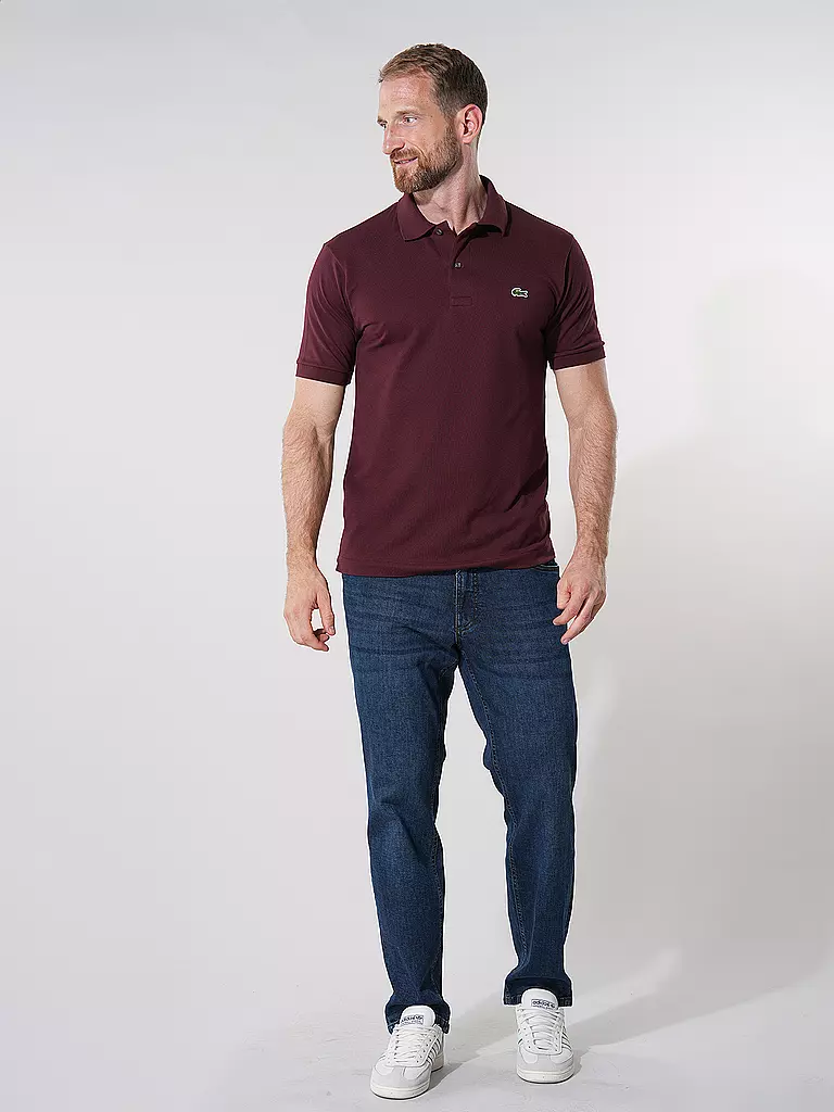LACOSTE | Poloshirt Classic Fit L1212 | Rouge foncé