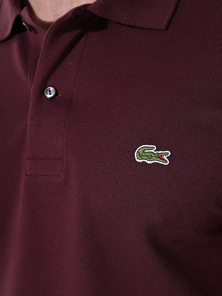 LACOSTE | Poloshirt Classic Fit L1212 | Rouge foncé
