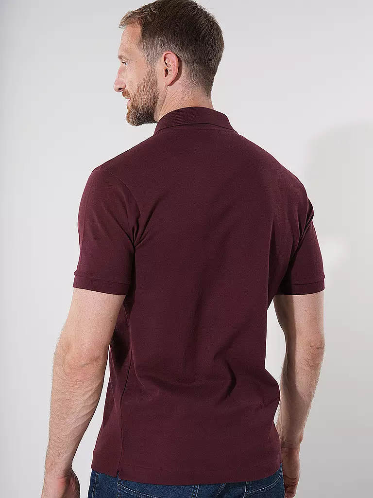 LACOSTE | Poloshirt Classic Fit L1212 | Rouge foncé