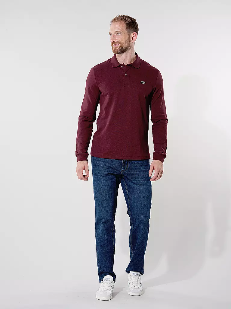LACOSTE | Poloshirt Classic Fit L1312 | Rouge foncé