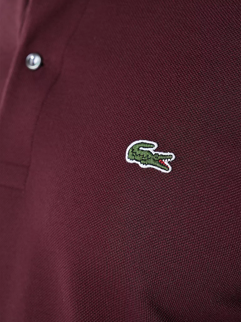 LACOSTE | Poloshirt Classic Fit L1312 | Rouge foncé