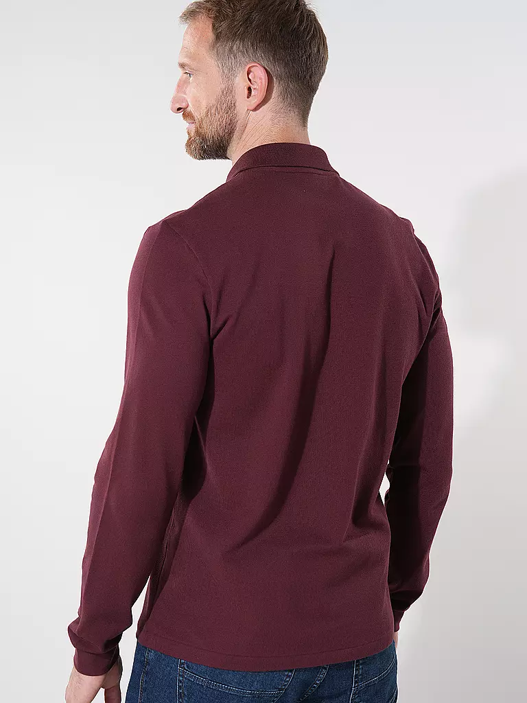 LACOSTE | Poloshirt Classic Fit L1312 | Rouge foncé