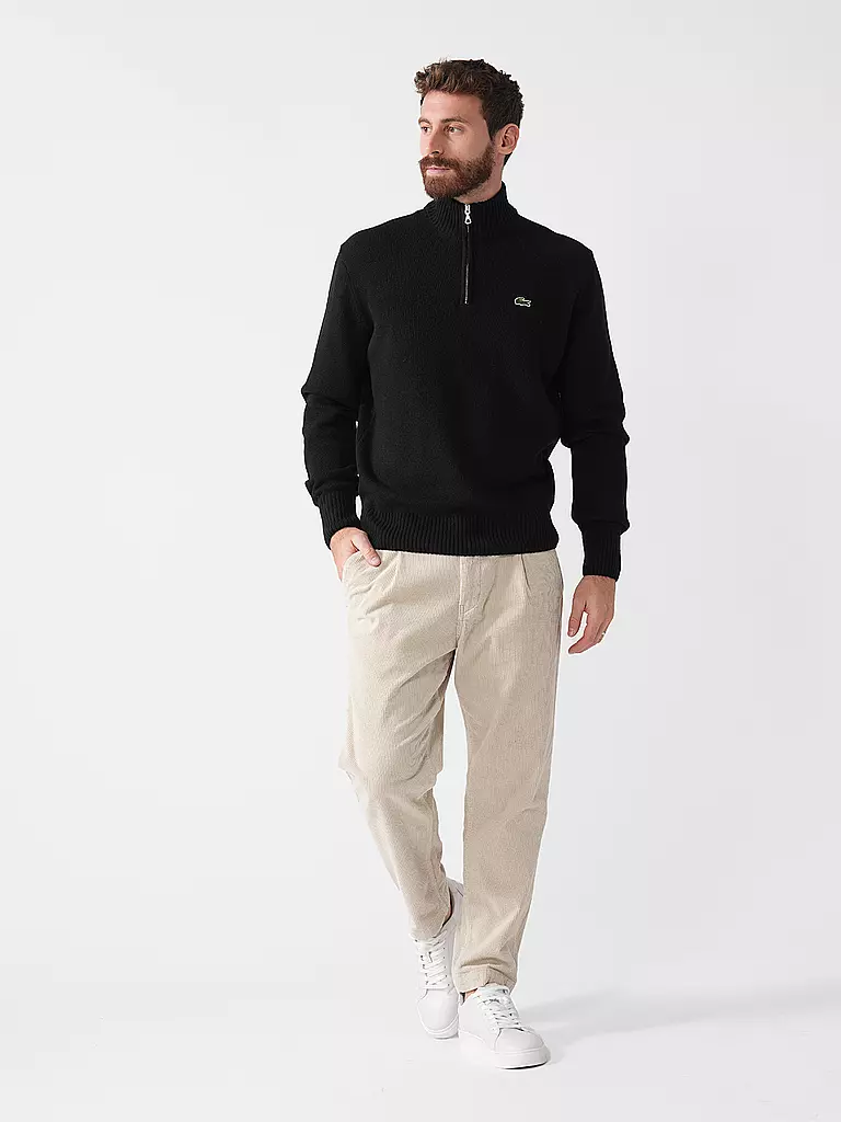 LACOSTE | Pull Troyer | schwarz
