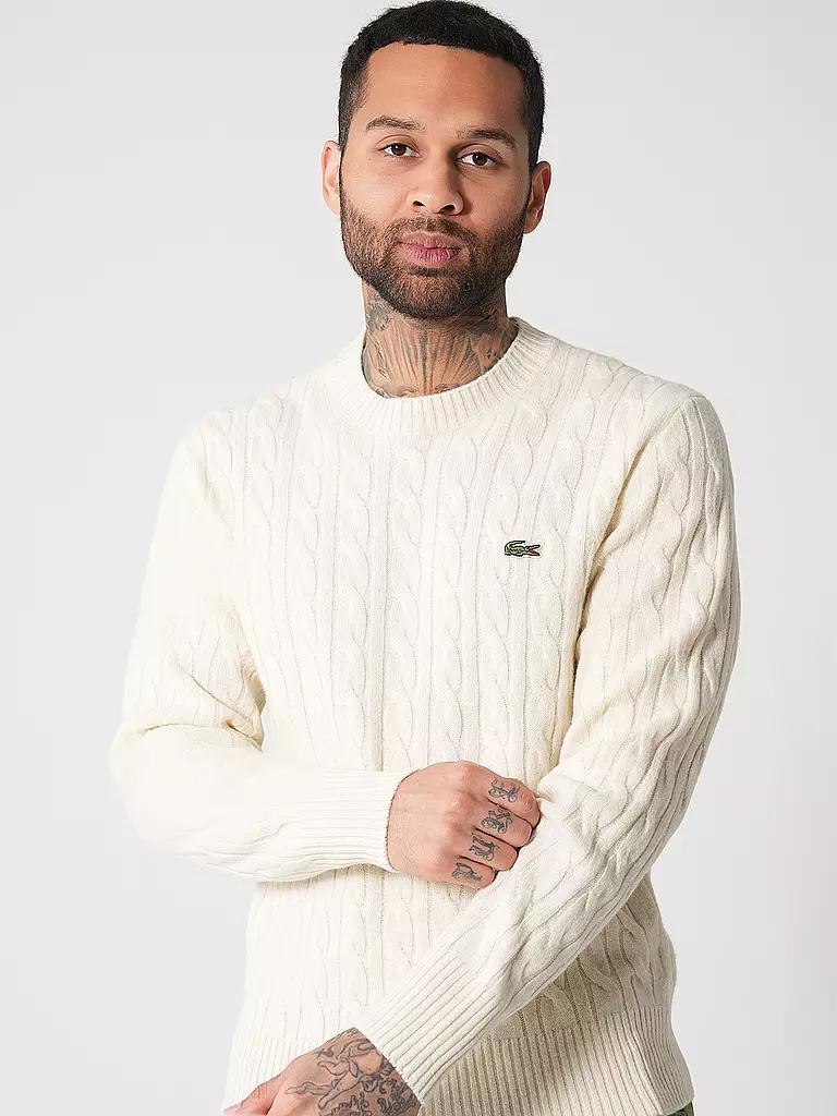LACOSTE | Pull | creme