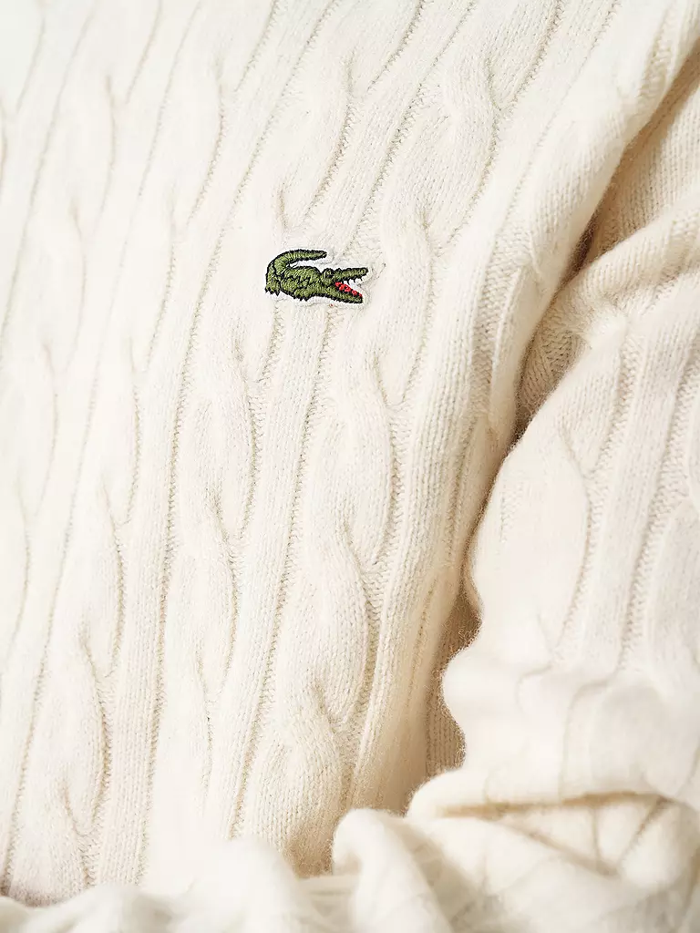LACOSTE | Pull | creme