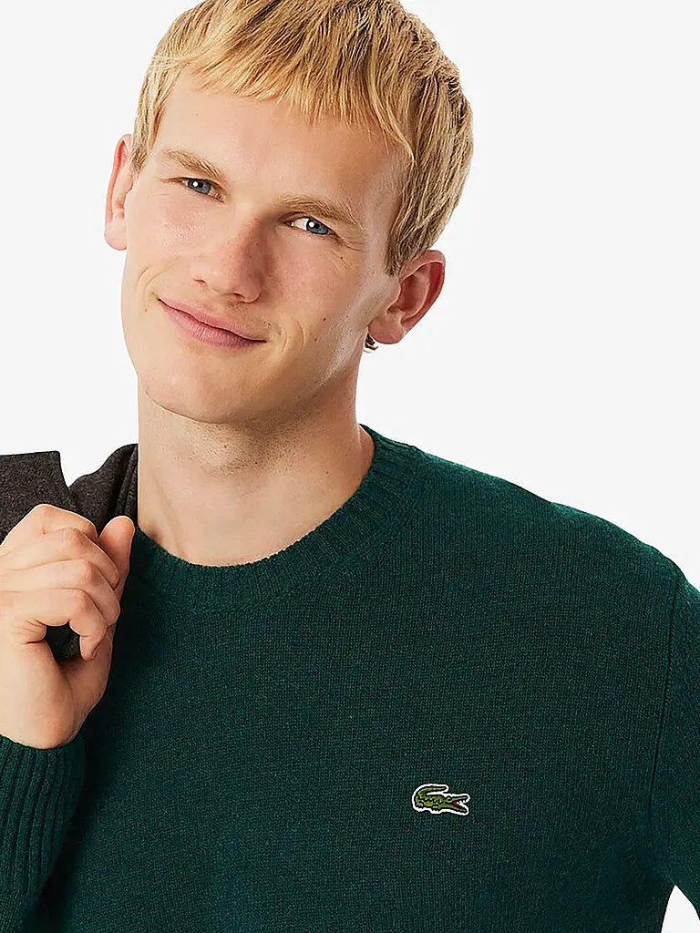 LACOSTE | Pull | dunkelgrün