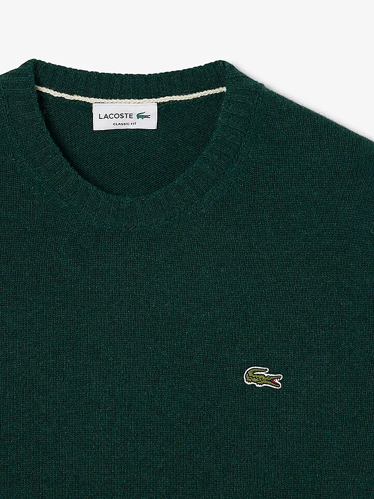 LACOSTE | Pull | dunkelgrün