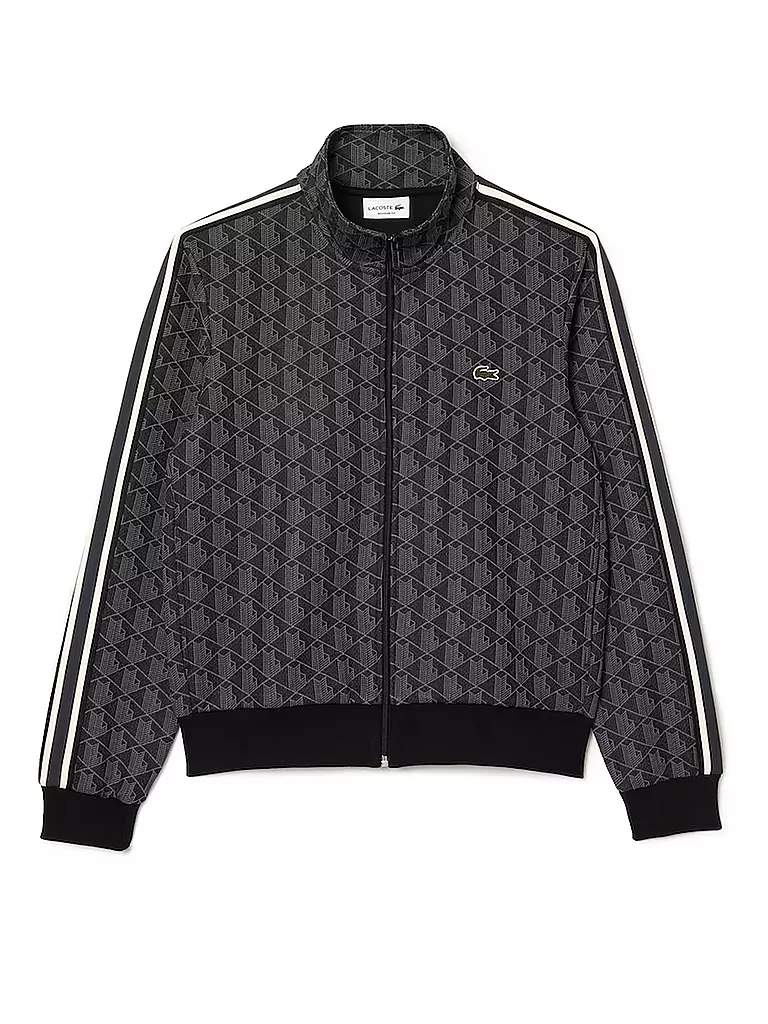 LACOSTE | Sweat-shirt zippé | schwarz