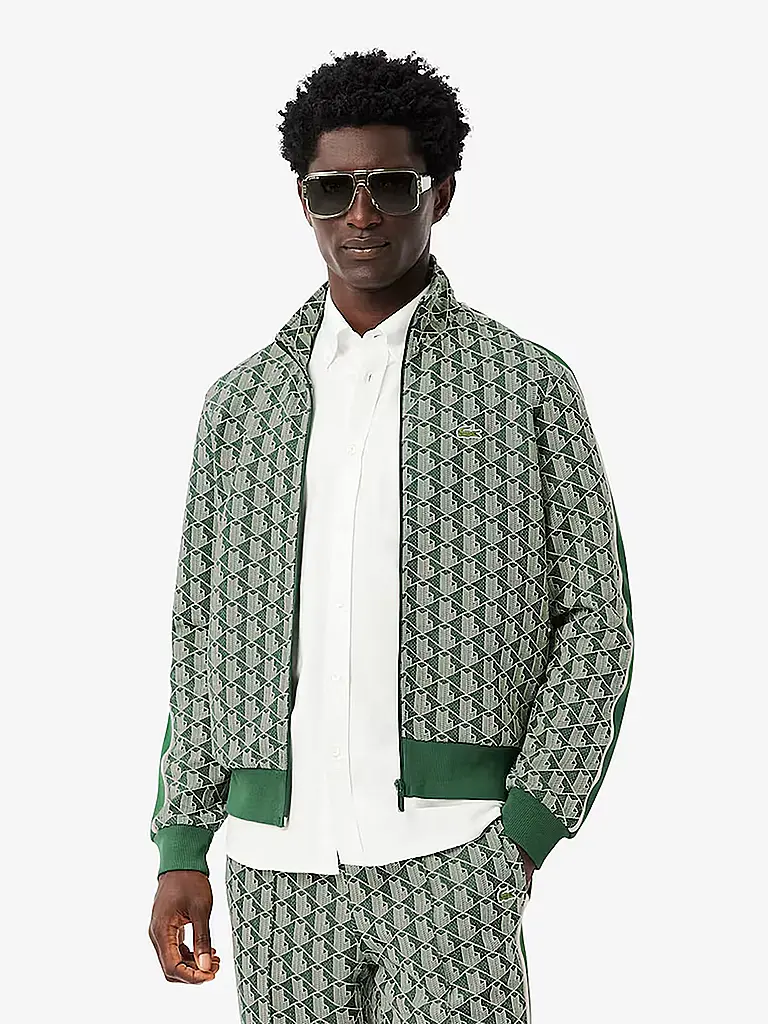 LACOSTE | Sweat-shirt zippé | grün