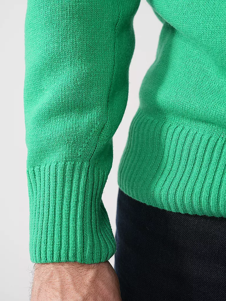 LACOSTE | Troyer Pullover | grün