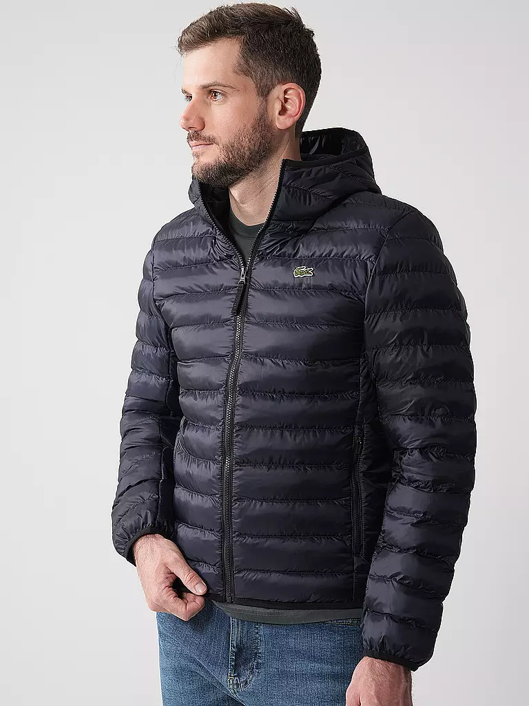 LACOSTE | Windbreaker  | Noir