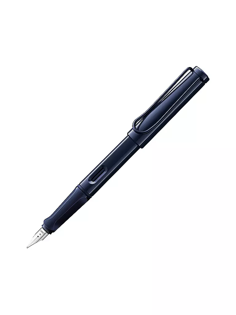 LAMY | Stylo plume 0A9 Safari Édition spéciale dark dusk Medium | Bleu foncé