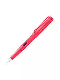 LAMY | Stylo plume 0B0 Safari Édition spéciale sunset Medium | Rouge