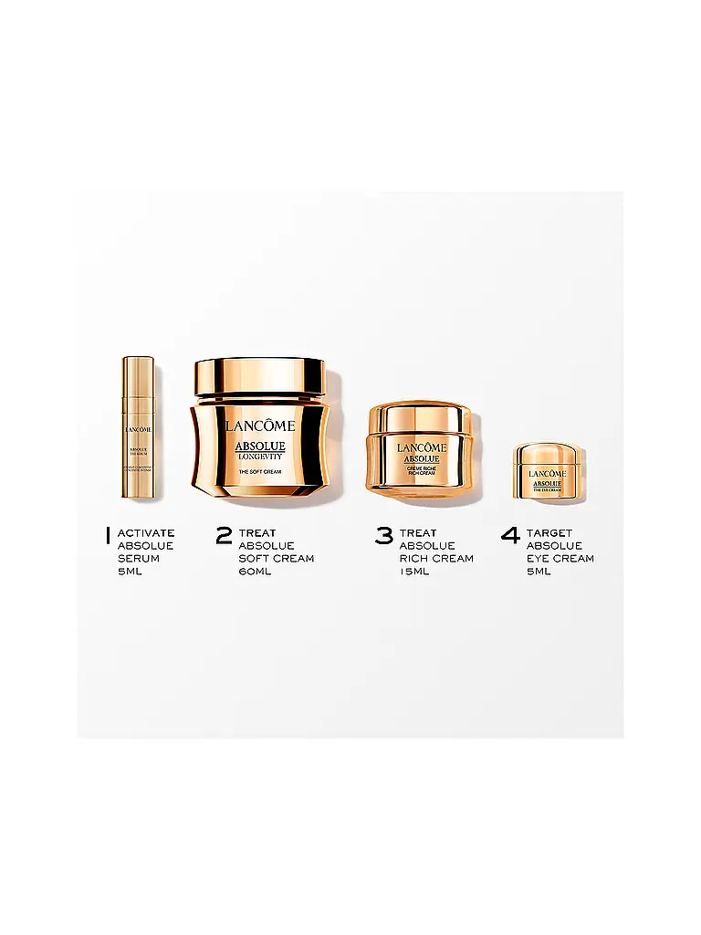 LANCÔME | Coffret cadeau - Absolue Longevity Soft Cream Set 2x5ml/16ml/ 60ml | keine Farbe