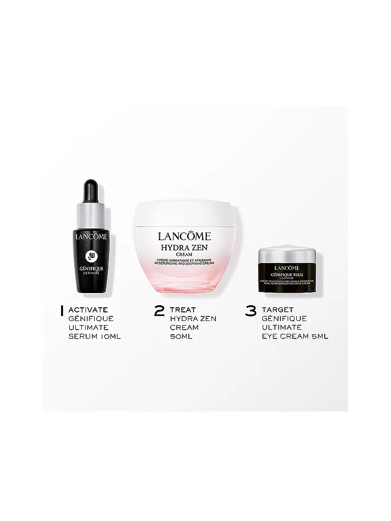 LANCÔME | Coffret cadeau - Set Crème de Jour Hydra Zen 50ml/10ml/5ml | 