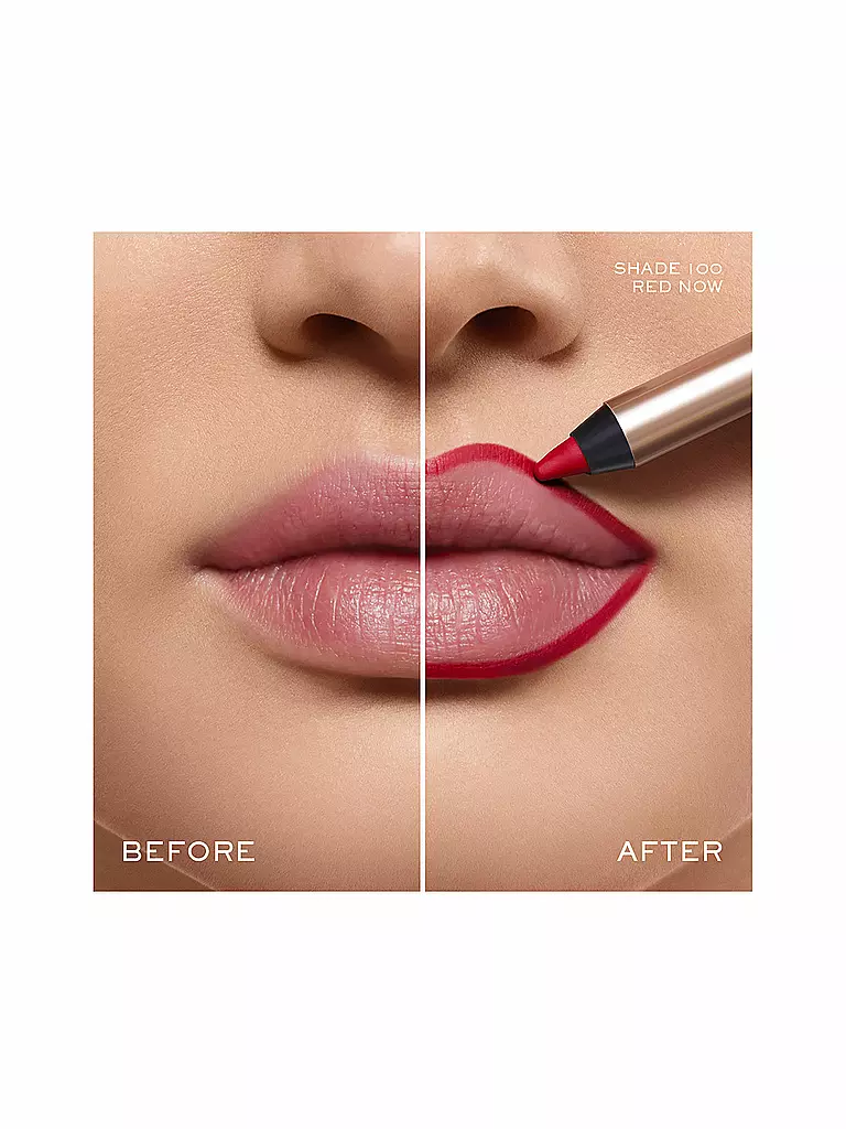 LANCÔME | Crayon à lèvres - Lip Idôle Lip Shaper Creamy Matte Lip Liner (100 Red Now) | rot