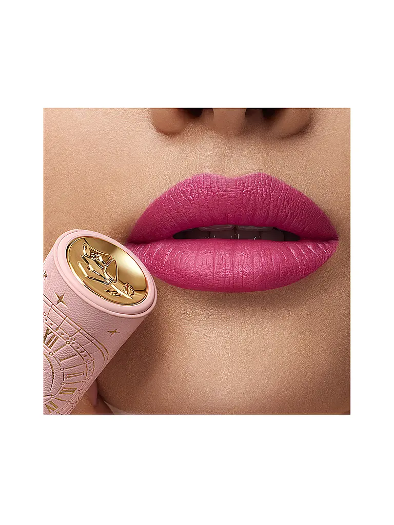 LANCÔME | Rouge à lèvres - L'Absolu Drama Matte Holiday Collection (025 Pink Express) | Rose vif
