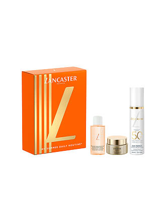LANCASTER | Coffret Cadeau - Routine de Soin de la Peau et de Protection Solaire SPF 50 Trio 50ml / 30ml / 15ml