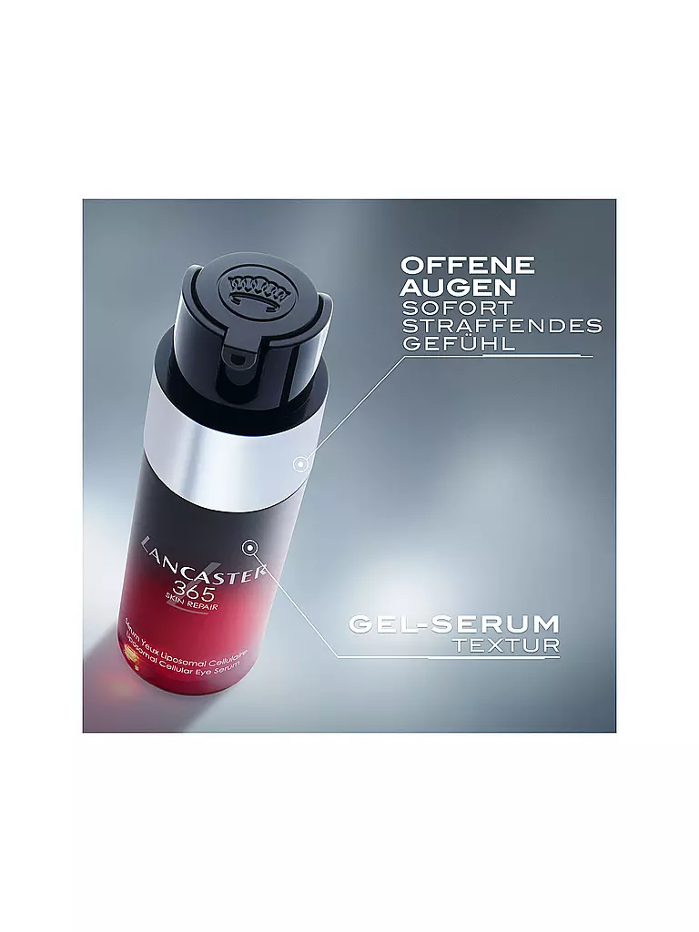 LANCASTER | 365 Skin Repair Sérum Yeux Cellulaire Liposomal 15ml | 